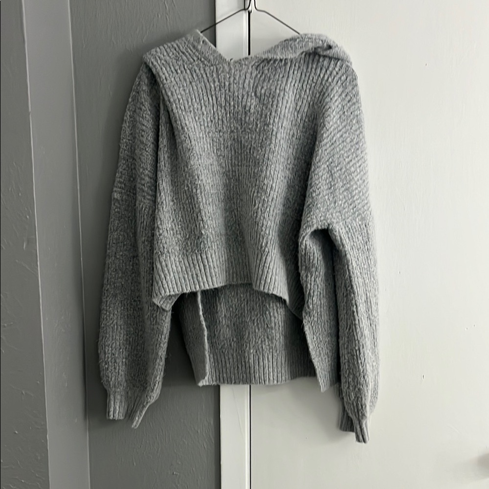 Cozy Gray Women's Sweater